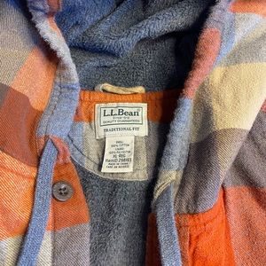 Fleece Hoodie LL Bean